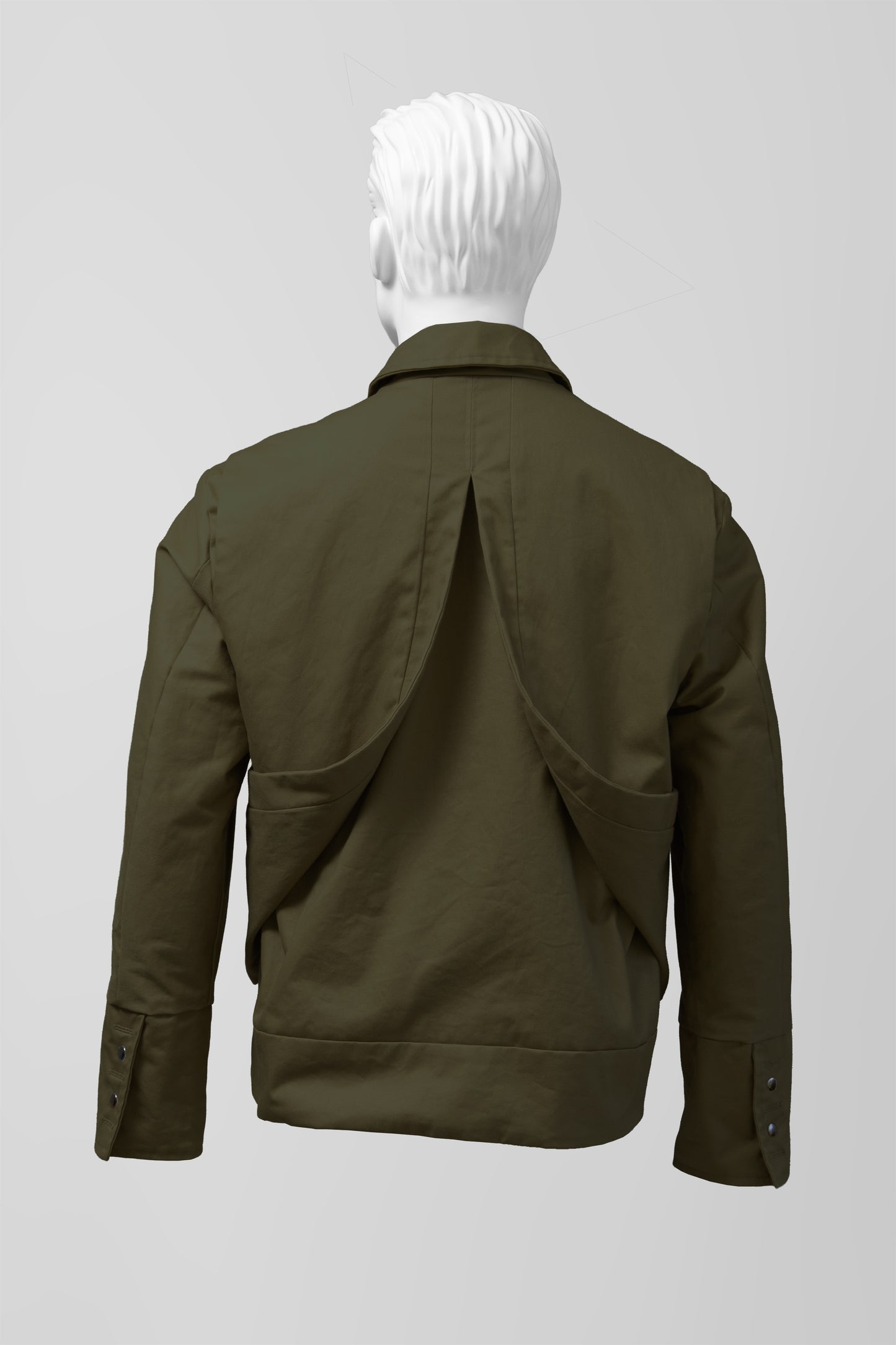 BELLOW JACKET OLIVE