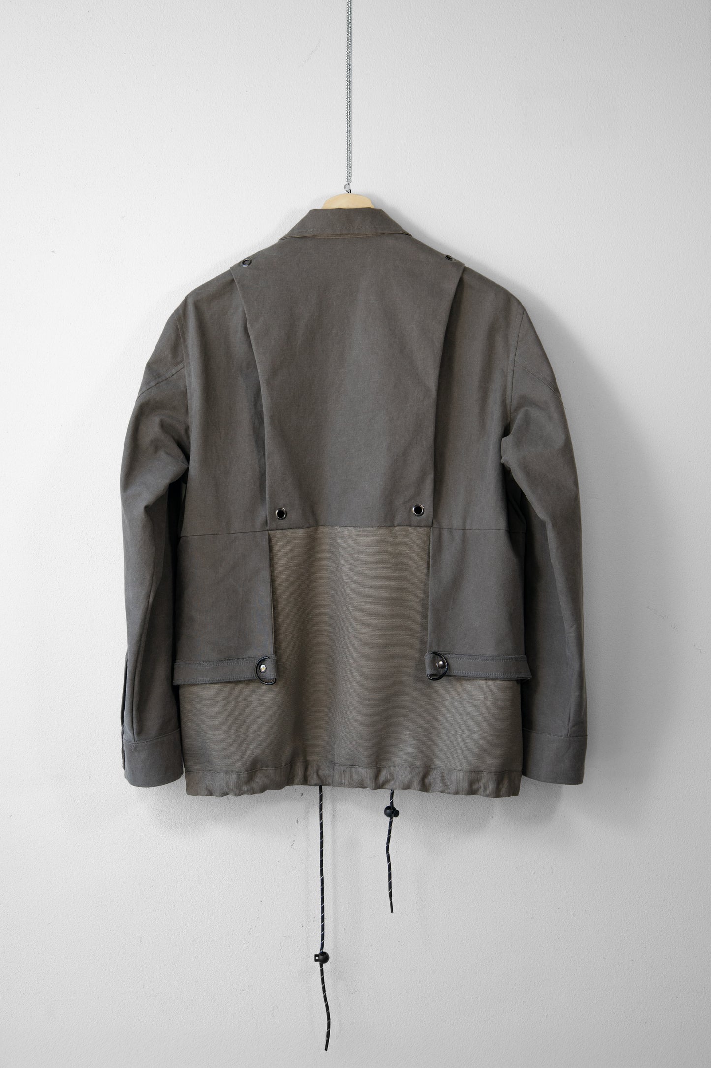 Dipstick Layered Jacket (Grey)