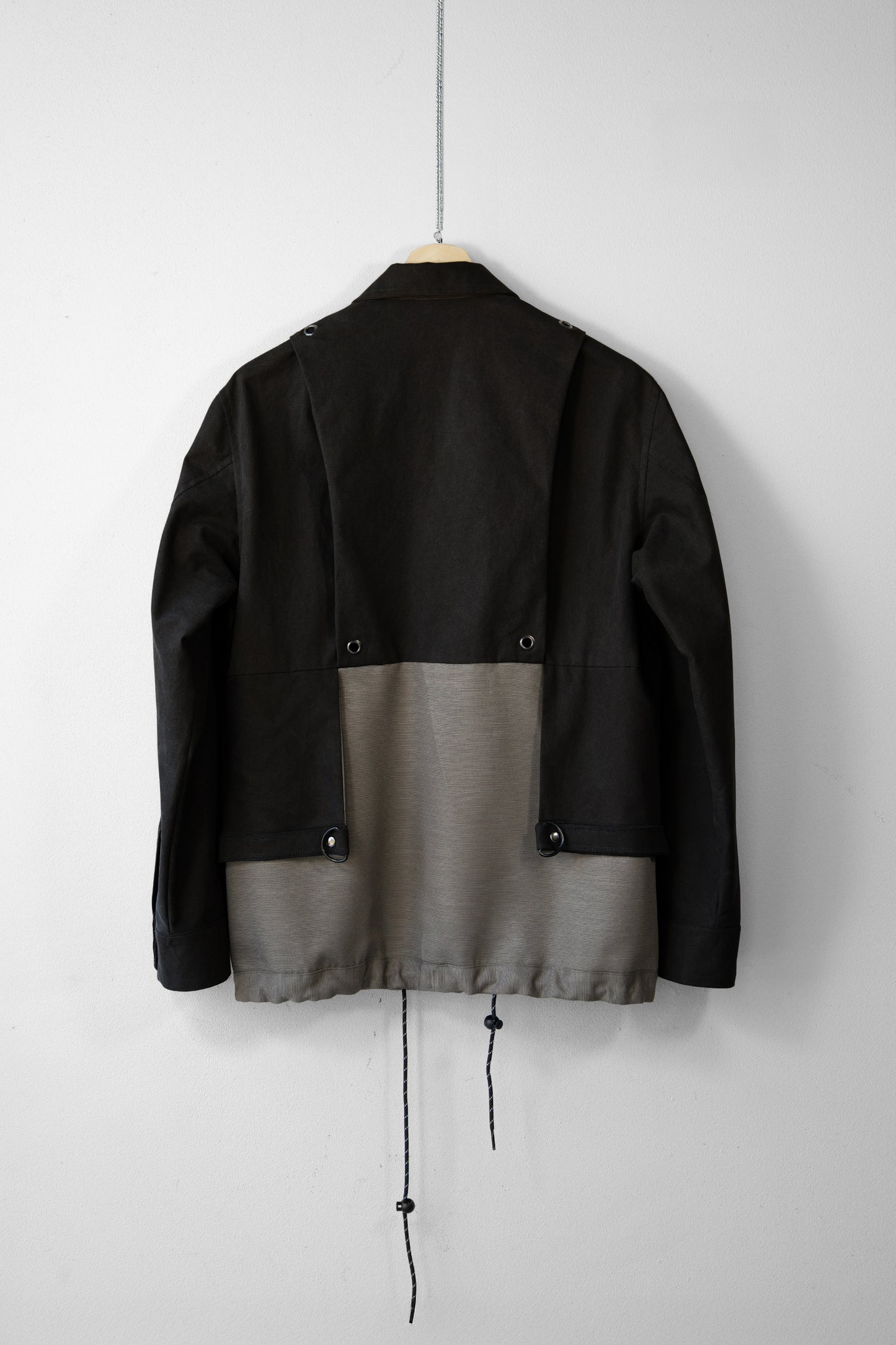 Dipstick Layered Jacket (Black)
