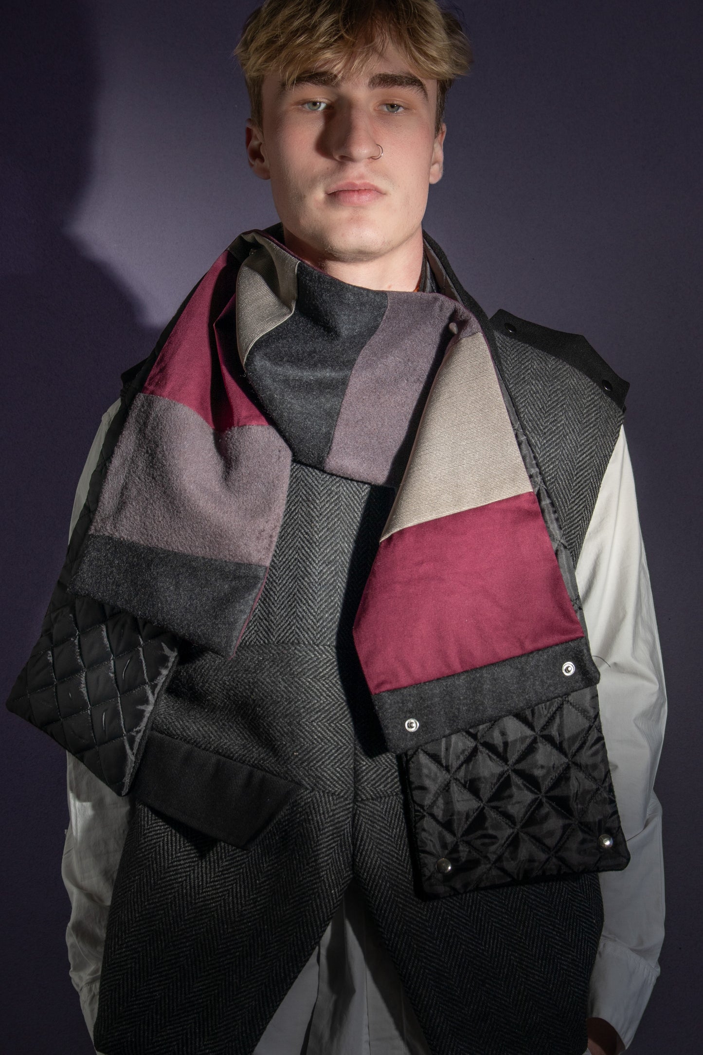 DOUBLE SCARF PATCHWORK