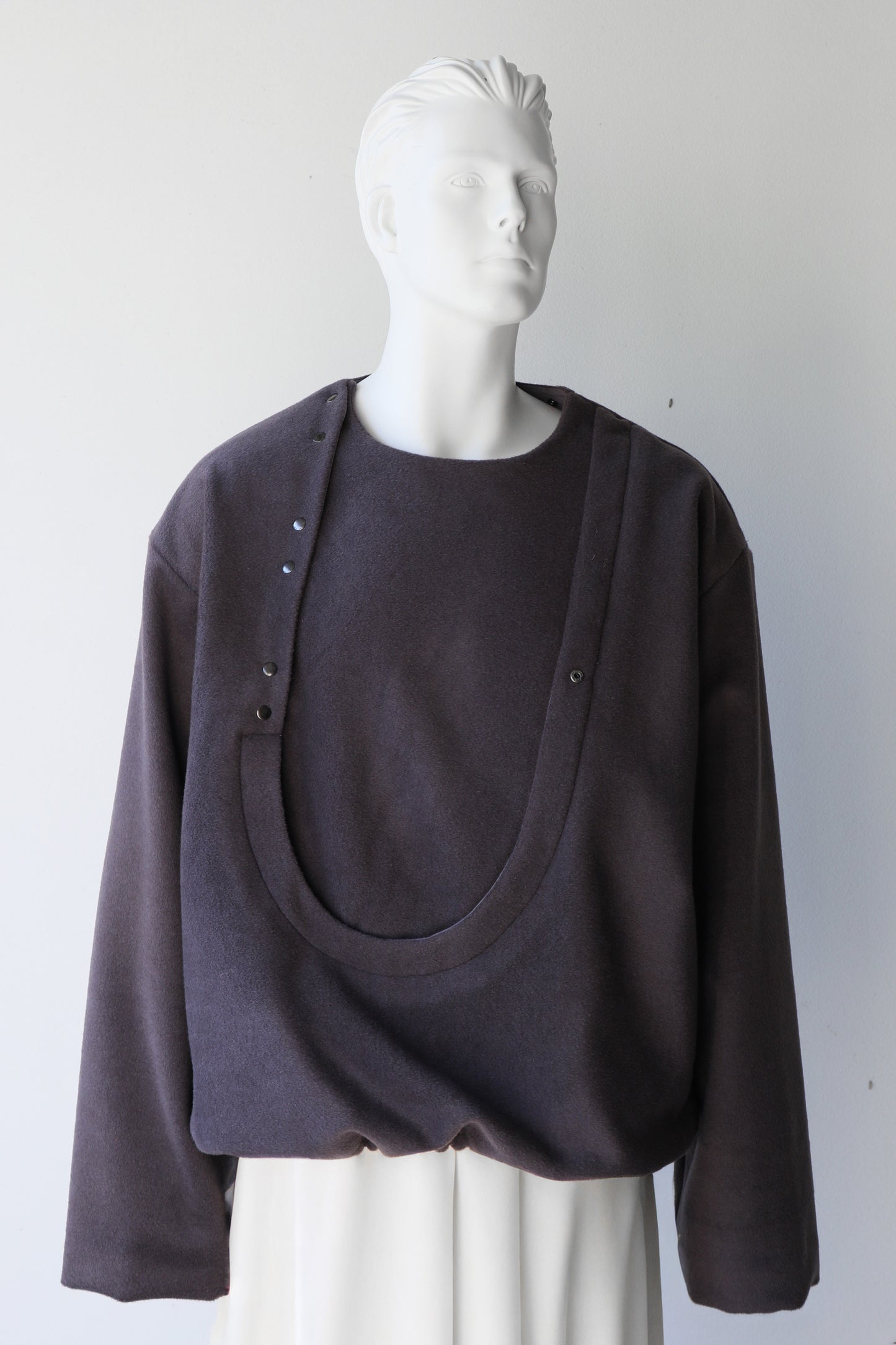 RE-ORB PULLOVER TOP PURPLE)