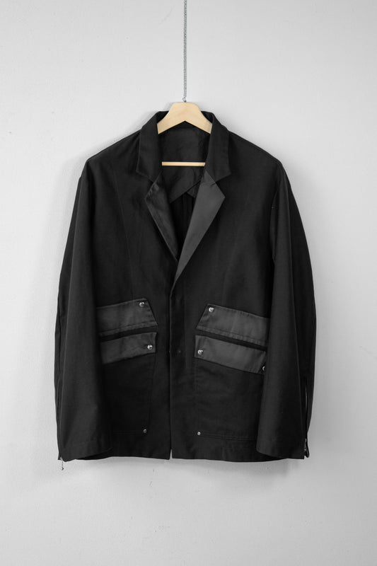 Rocky Zip Detail Jacket (Black)