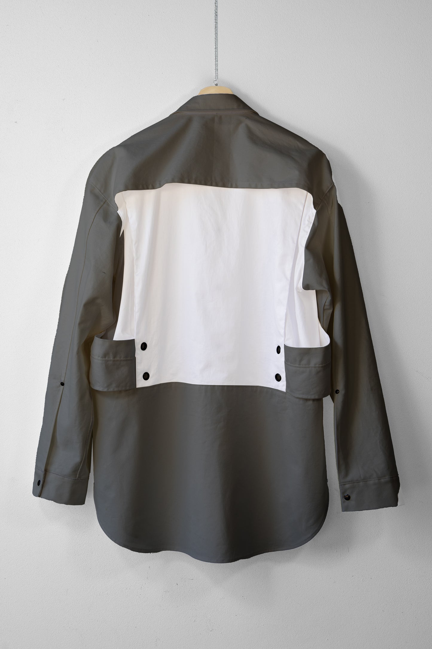 Wanton Double Overshirt (Grey)