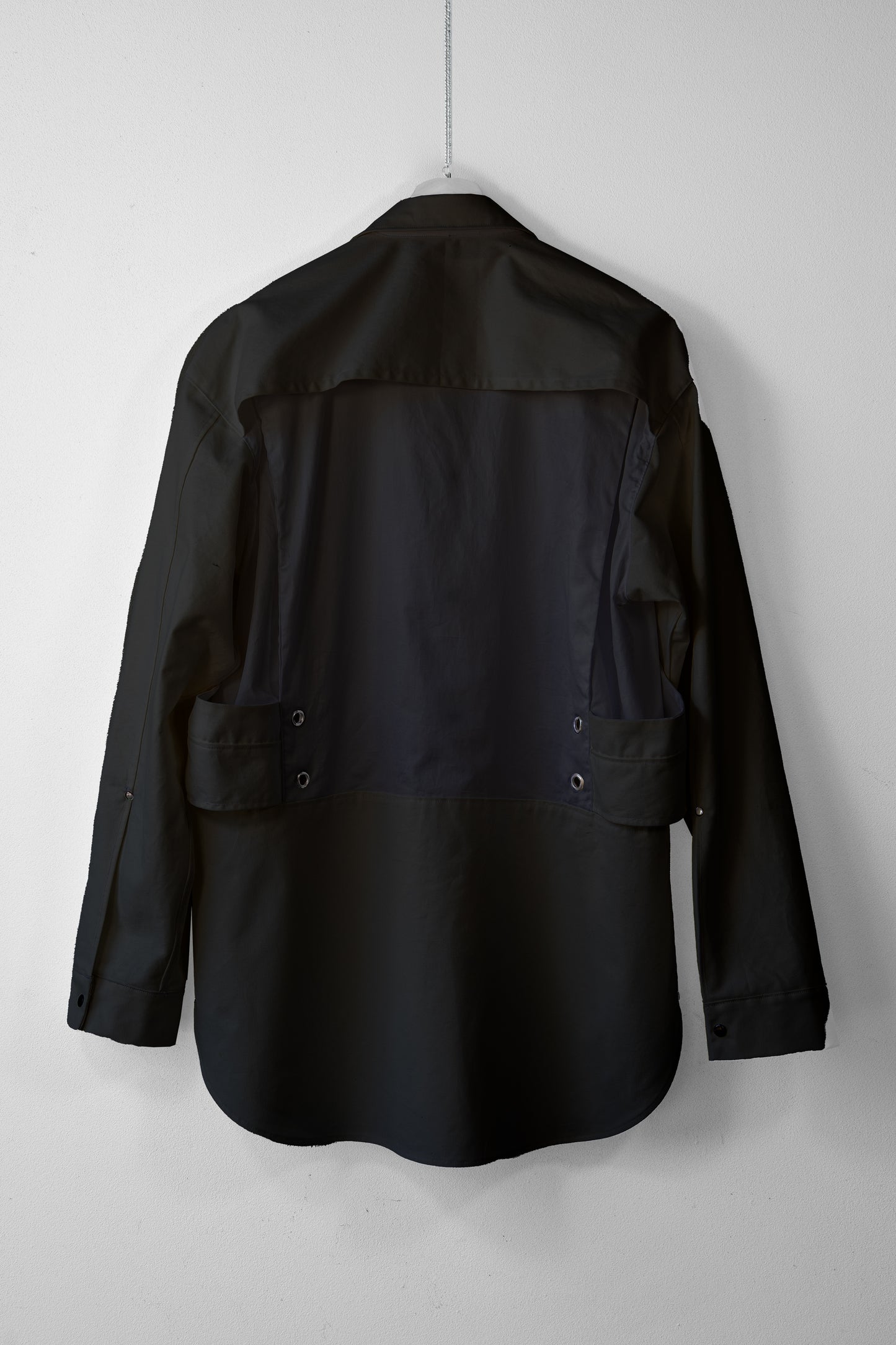 ワントンダブルオーバーシャツ(ブラック)