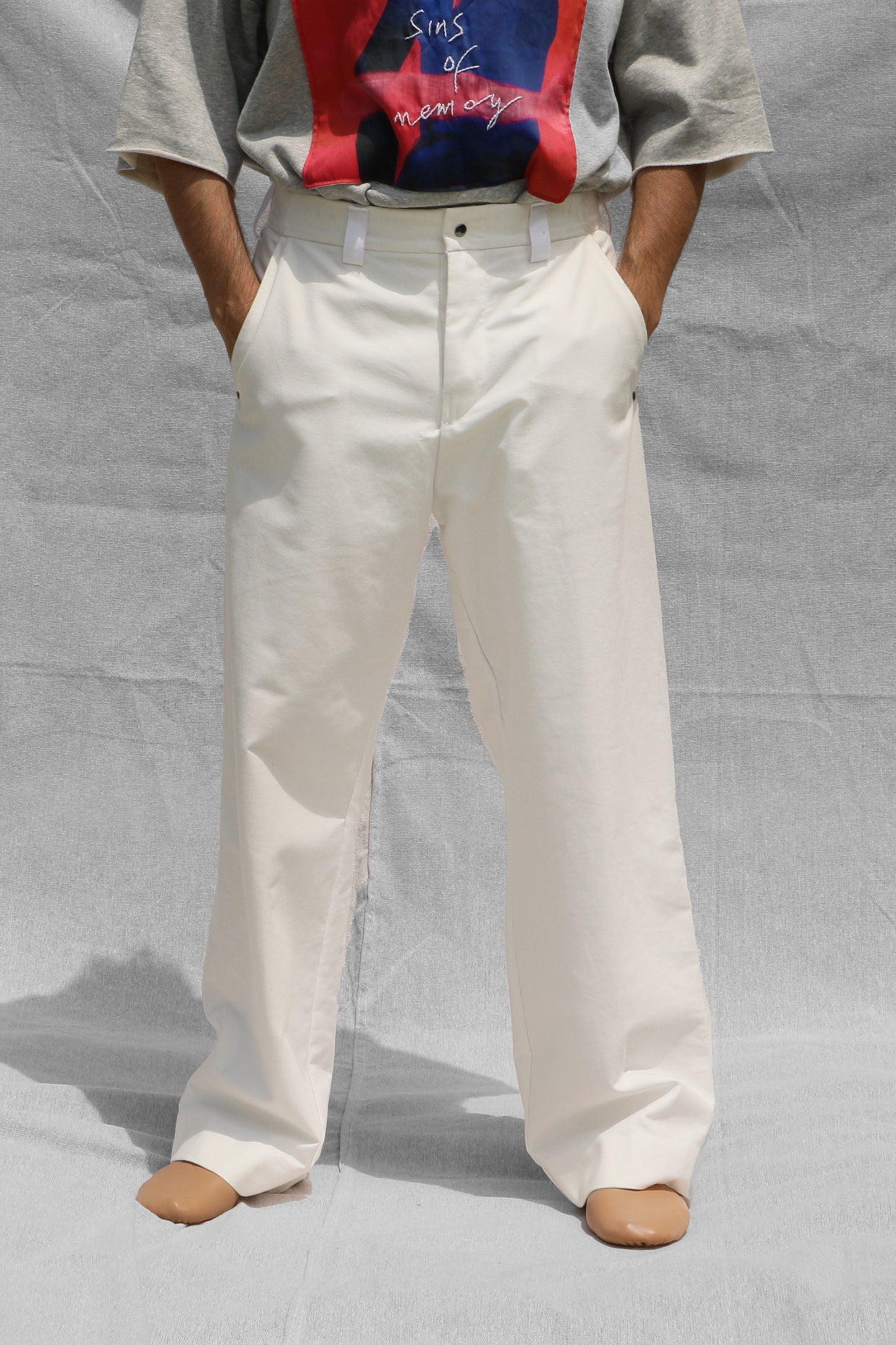 Wasilly Trousers (White)