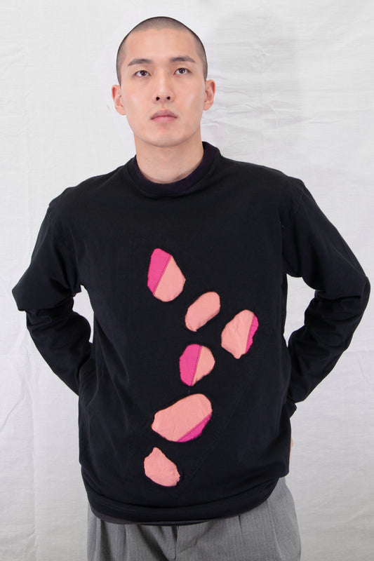 1/1 Inset Confetti Long Sleeved T-Shirt