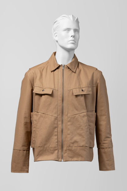 BELLOW JACKET KHAKI