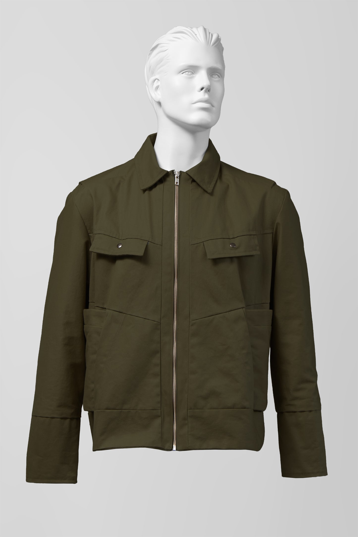 BELLOW JACKET OLIVE