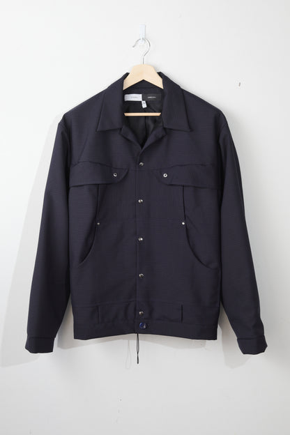 Multi Grain Pinstripe Jacket