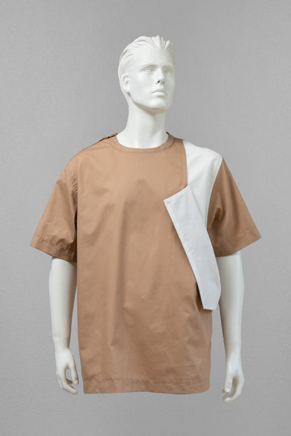 FLIP TEE SHORT TAN