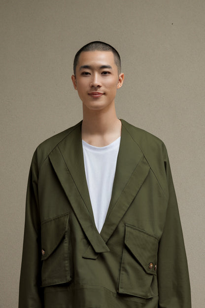 LOOPER TOP OLIVE