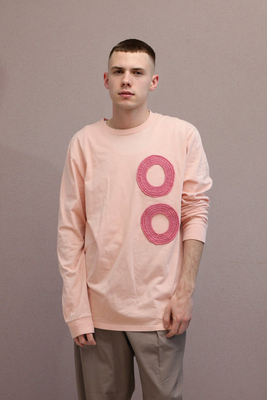Appliqued Long Sleeved T-Shirt
