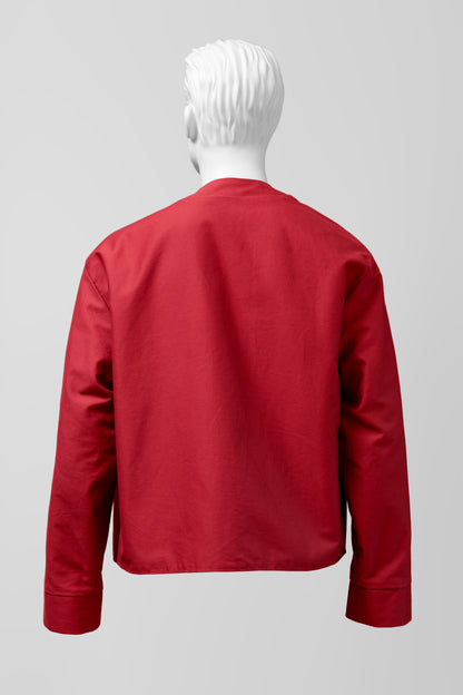 SASH JACKET RED
