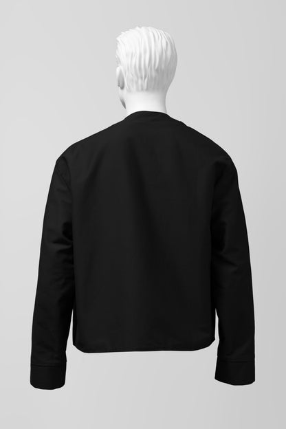 SASH JACKET BLACK