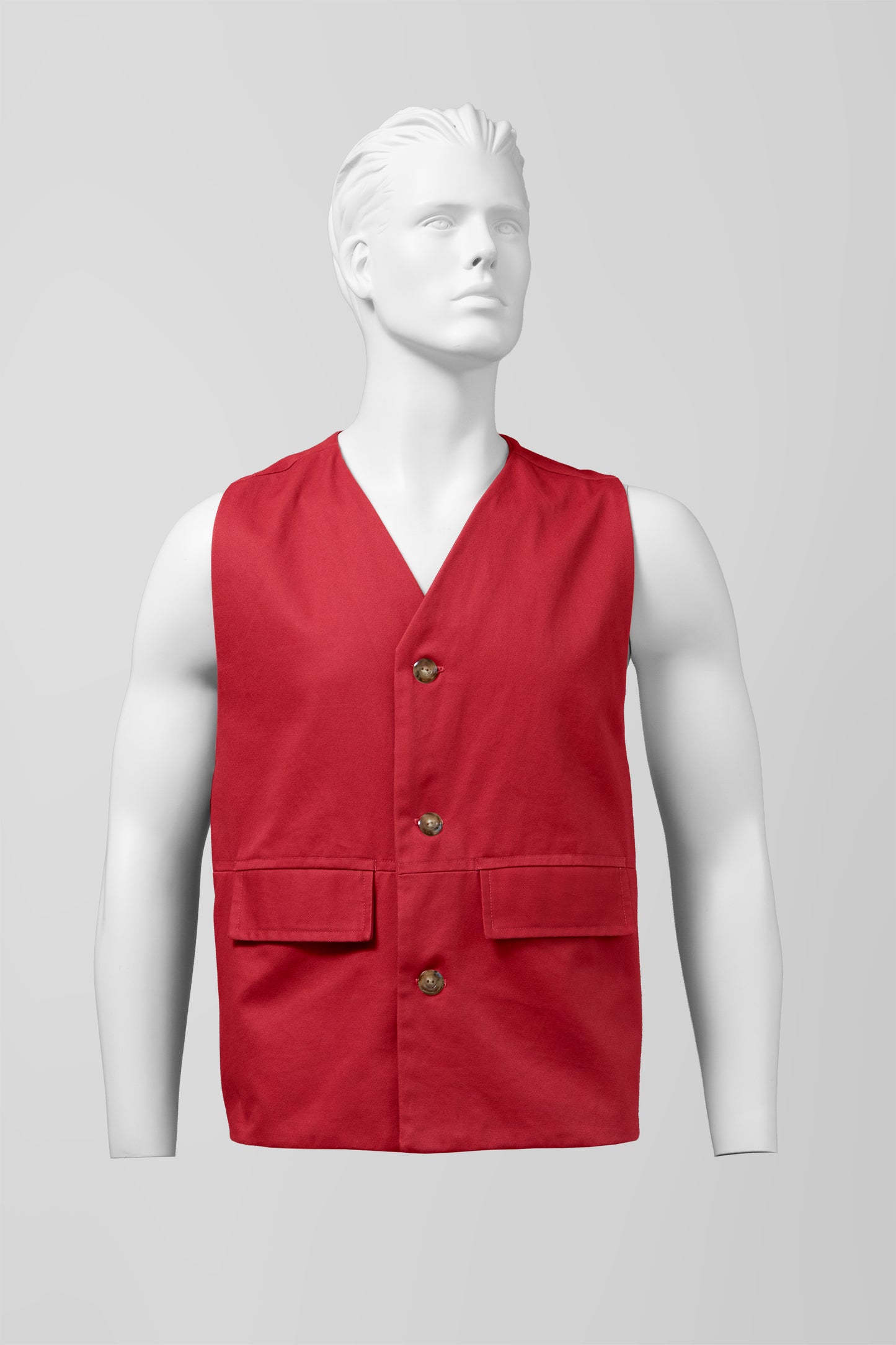 TWISTER Waistcoat (Red)