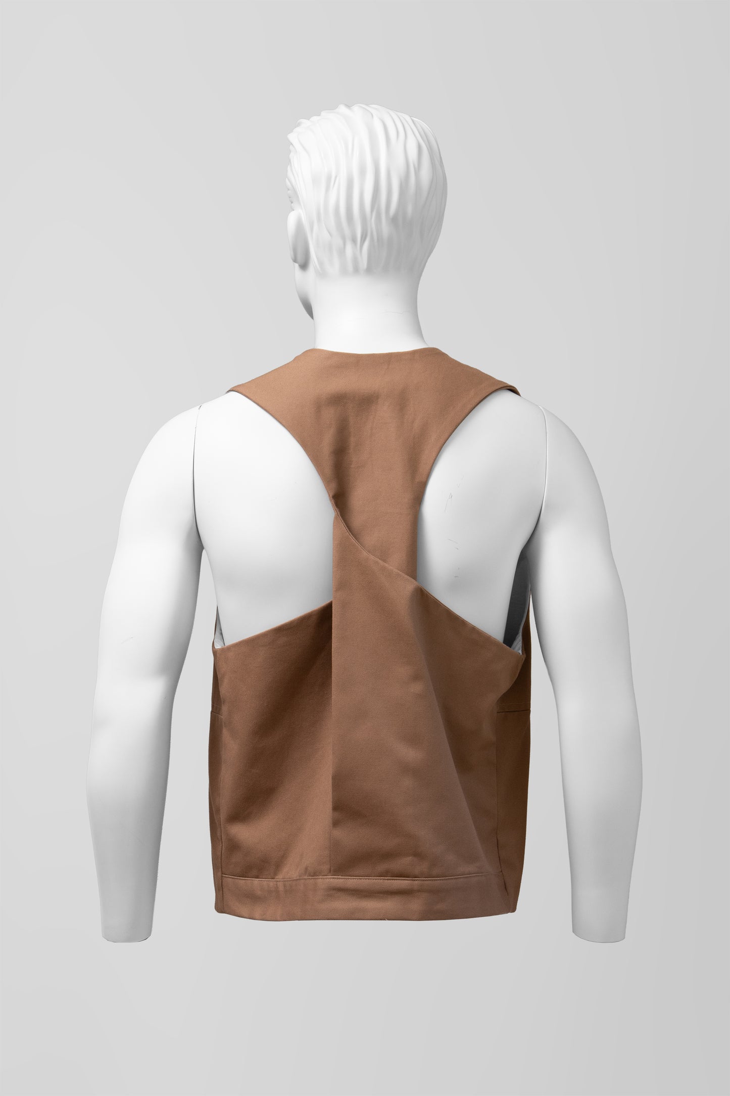 TWISTER Waistcoat (Tan)