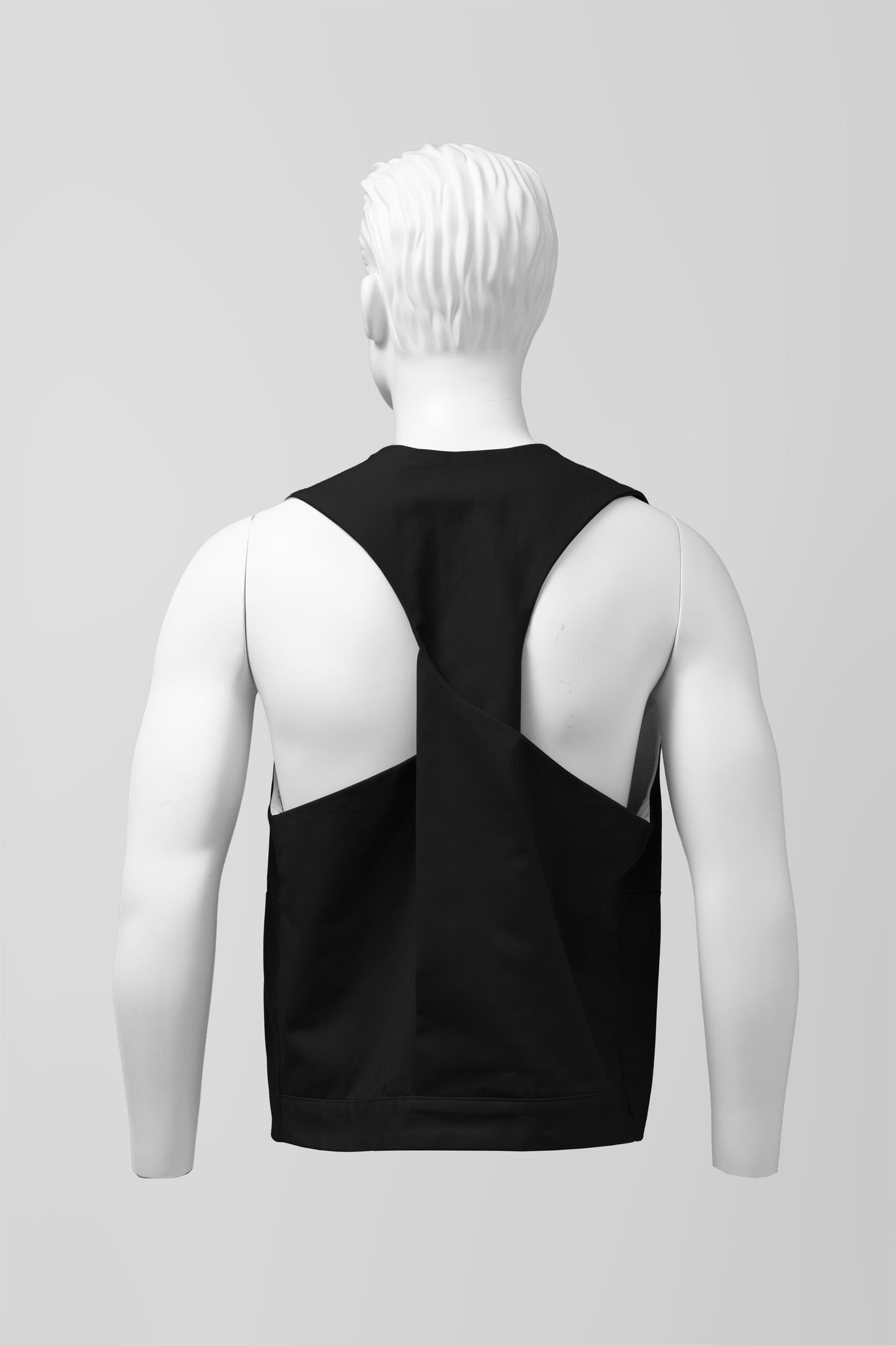 TWISTER Waistcoat (Black)