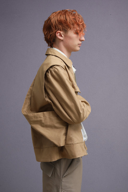 BELLOW JACKET KHAKI