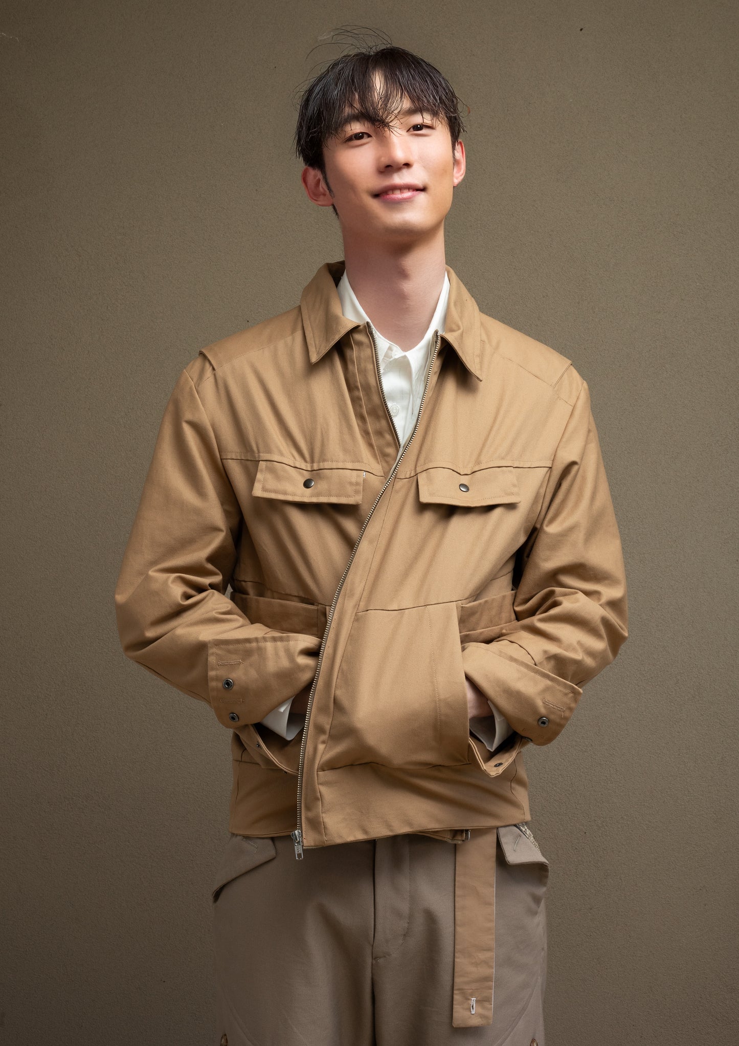 BELLOW JACKET KHAKI