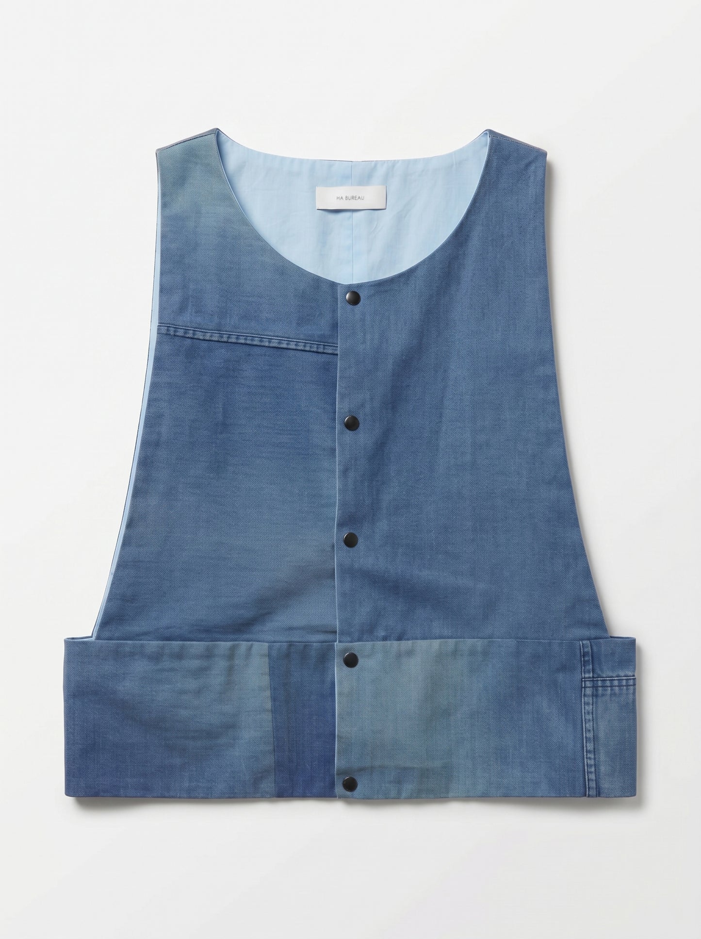 Patchwork Denim GIlet