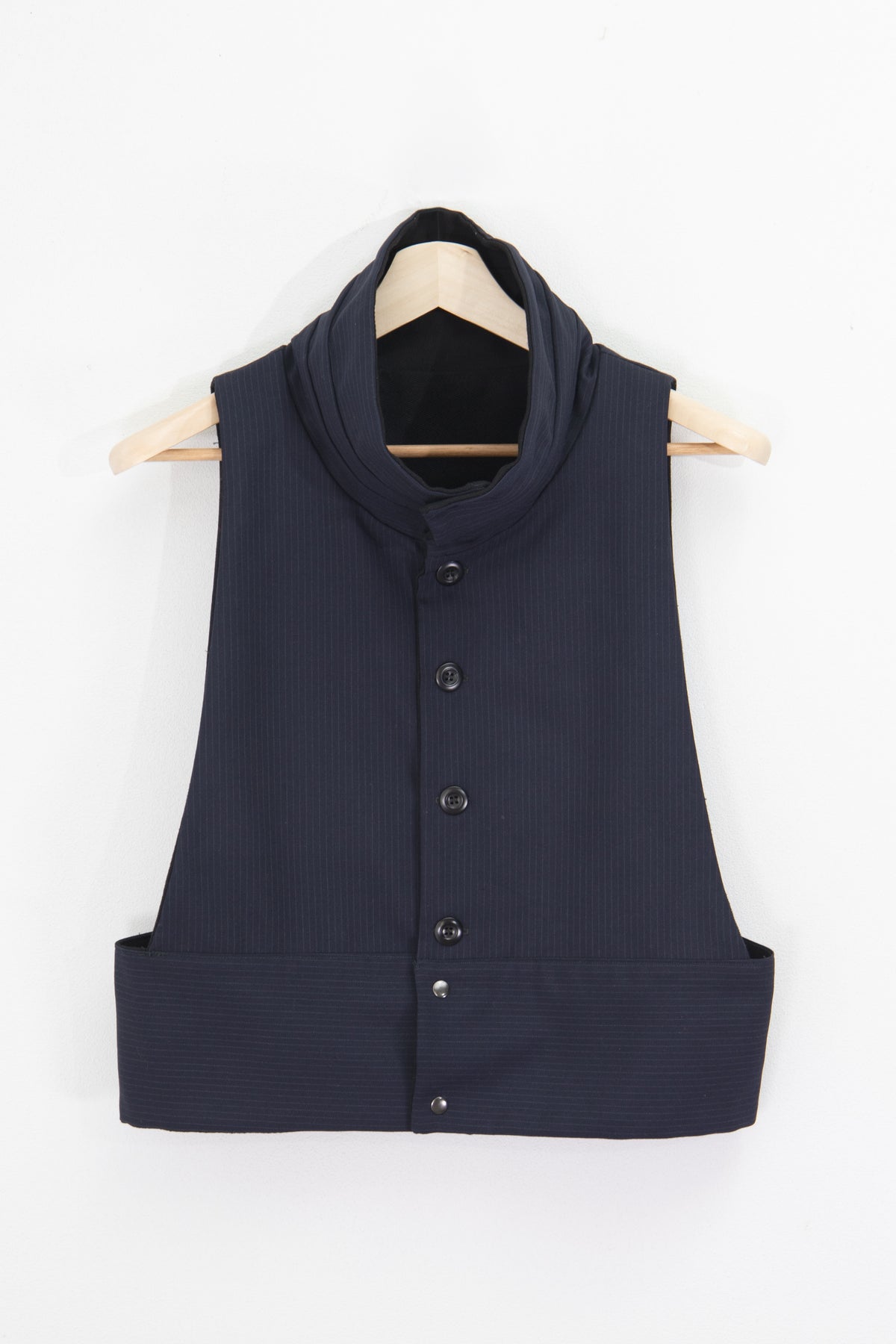 NUZZLE Waistcoat (Navy Pinstripe)