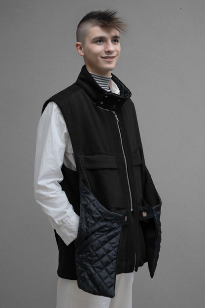 QUART GILET BLACK