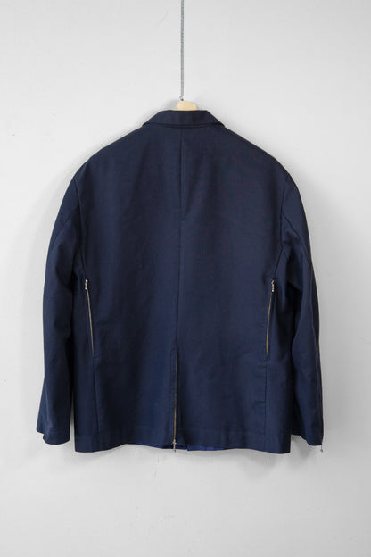 Rocky Zip Detail Jacket (Navy)