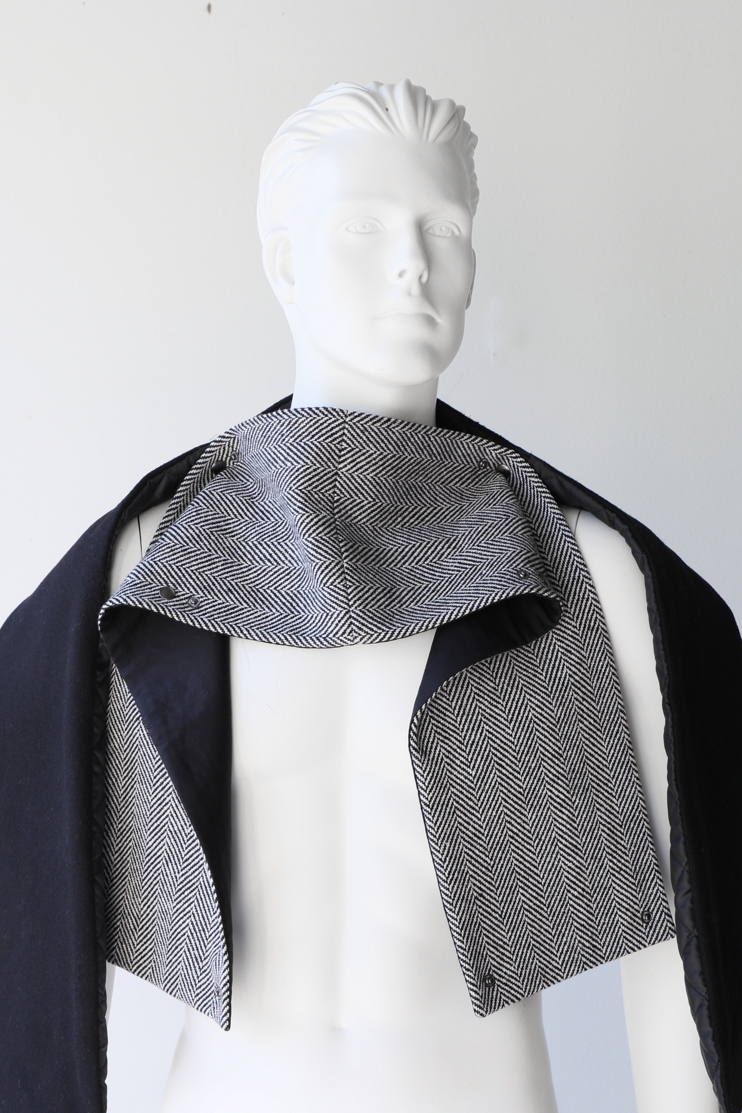 DOUBLE SCARF HERRINGBONE