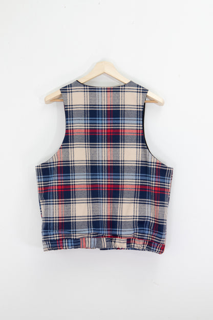 ZONE Tartan Gilet