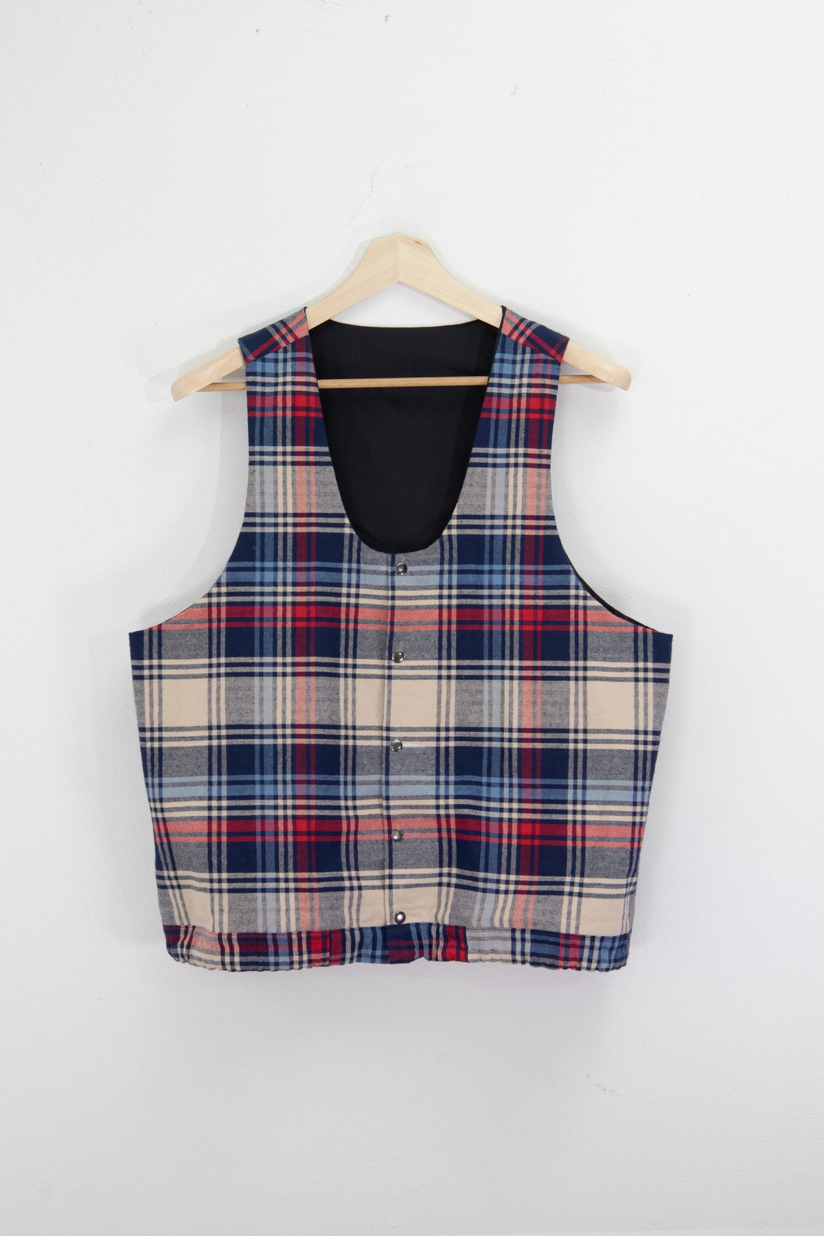 ZONE Tartan Gilet