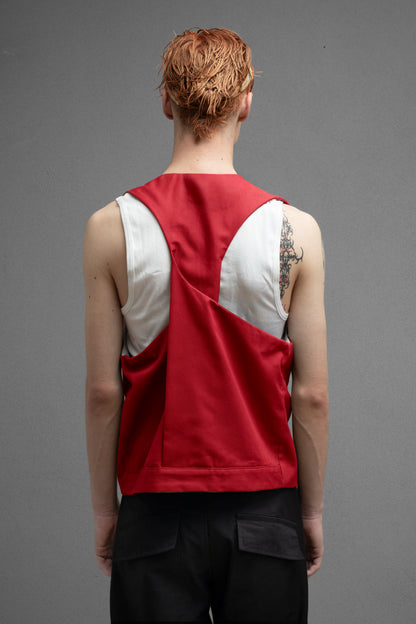 TWISTER Waistcoat (Red)