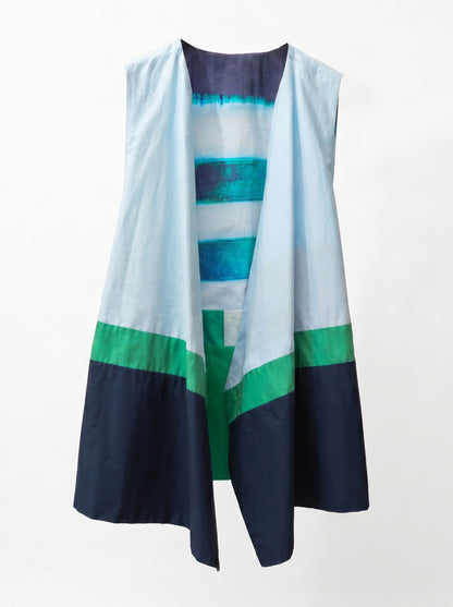 Printed Wrap Top A