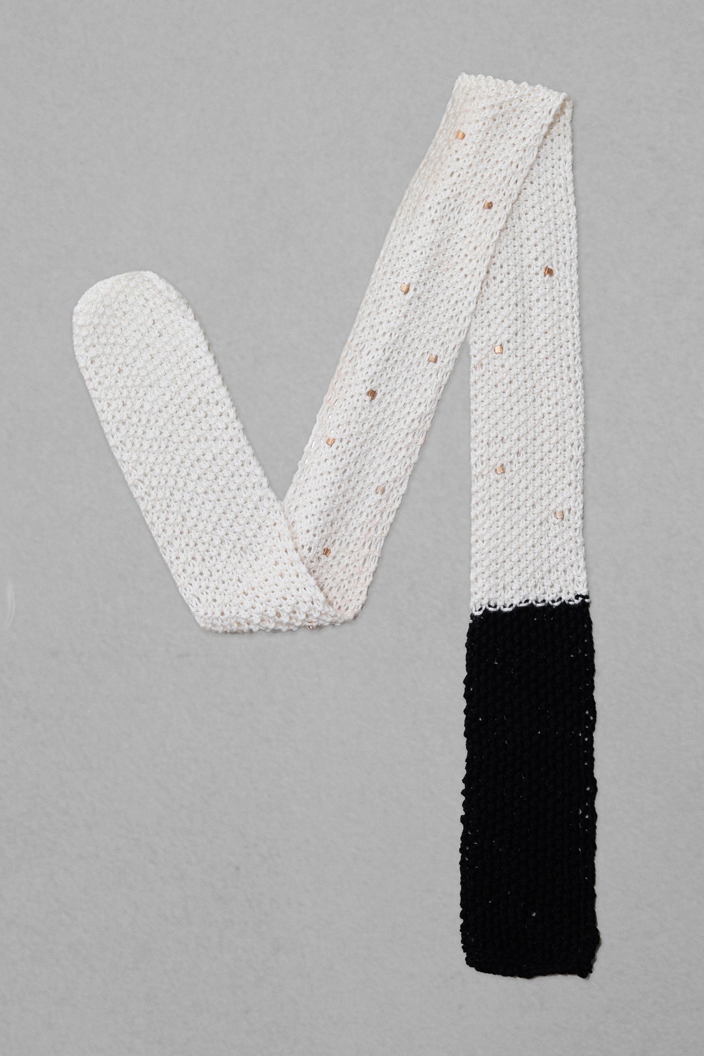 BI CLUSTER SCARF BLACK/WHITE